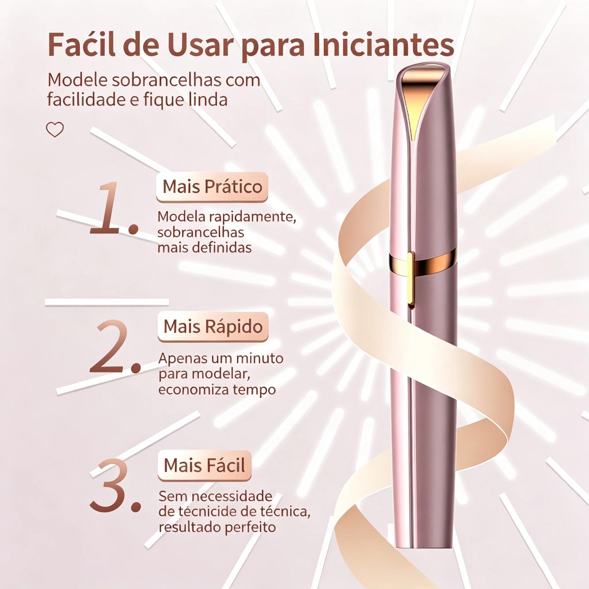 Facilidade Automática Para Cortar Os Cabelos Do Rosto Alto Padrão Feminino E Masculino Envio Aleatório De Várias Cores